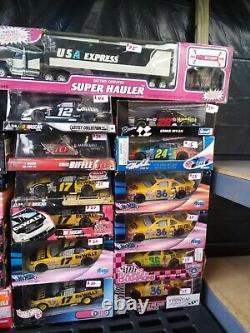 39 NASCAR Scale Diecast Cars Revell- Racing Champions-Team Caliper & more