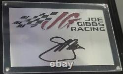 3x Autograph Joe Gibbs Racing Tony Stewart JGR Action 14 Scale 2002 Team Engine