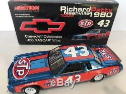 #43 STP Richard Petty 1980 Chevrolet 100th Win 1/24 historical AUTOGRAPHED