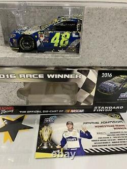 #48 Jimmie Johnson 2016 Lowe's Homestead Raced Win Never Opened