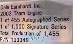 5x Autographed DEI Action 2002 14 Scale NASCAR Winston Cup Motor 1 Of 455