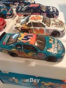 ACTION RACING and NASCAR COLLECTIBLE 1/24 SCALE DIECAST CAR COLLECTION #7 CARS