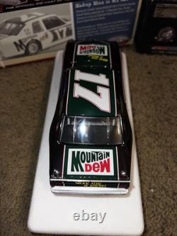 Action 124 Autographed 1982 Darrell Waltrip #17 Mountain Dew Gunmetal 1 of 82