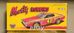 Action 1974 Dodge Charger Marty Robbins #42 NASCAR 124 Scale Diecast Stock Car