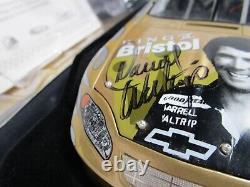 Action 1/24 Elite Autographed Darrel Waltrip'king Of Bristol Chevy Monte Carlo