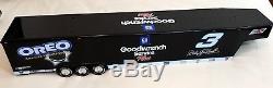 Action 2001 Dale Earnhardt #3 GM Goodwrench Oreo Car Truck Show Trailer 124 NIB