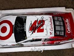 Action 2014 124 Dual Autograph #42 Target Night Of Kyle Larson & Chip Ganassi