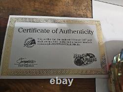 Action Dale Earnhardt 1997 NASCAR Raced Version Crash Car GOLD 1/24 1 of 504