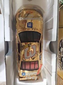 Action Dale Earnhardt 1997 NASCAR Raced Version Crash Car GOLD 1/24 1 of 504