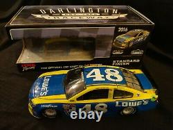 Action Jimmie Johnson #48 Lowe's Darlington 2016 Chevy SS 1 of 697 1/24