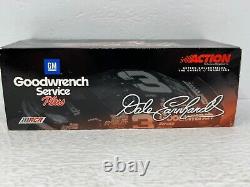 Action Nascar #3 Dale Earnhardt GM Goodwrench White Gold GM Dealers 124 Diecast