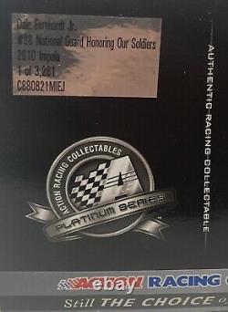 Action Nascar #88 Dale Earnhardt Jr. Honoring Soldiers 2010 Impala 124 Diecast