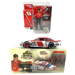 Action Nascar #8 Budweiser Dale Earnhardt Jr Daytona Win 124 Diecast & Figure