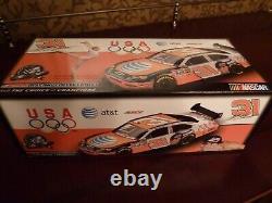 Action OLYMPIC NASCAR #31 AT&T Jeff Burton 2008 ImpalaSS 124 Scale Diecast RARE