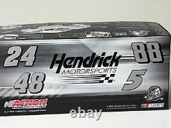 Action Racing 124 Scale 2010 Jimmie Johnson Bristol Win Gold Chrome with Box