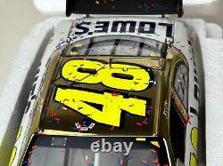 Action Racing 124 Scale 2010 Jimmie Johnson Bristol Win Gold Chrome with Box