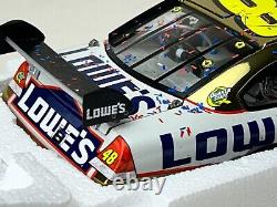 Action Racing 124 Scale 2010 Jimmie Johnson Bristol Win Gold Chrome with Box