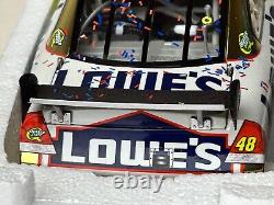 Action Racing 124 Scale 2010 Jimmie Johnson Bristol Win Gold Chrome with Box