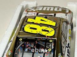 Action Racing 124 Scale 2010 Jimmie Johnson Bristol Win Gold Chrome with Box