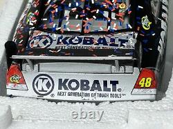 Action Racing 124 Scale 2010 Jimmie Johnson Kobalt Fontana Win with Box