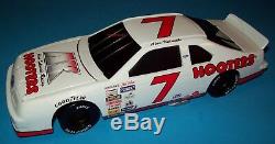 Alan Kulwicki 1991 Hooters #7 Thunderbird 1/24 Vintage NASCAR Diecast Bank
