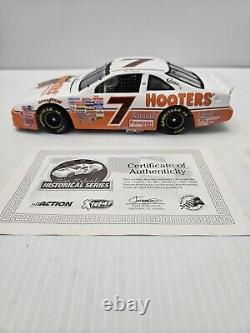 Alan Kulwicki #7 Hooters 1993 1/24 Action Thunderbird P/N 103799 1 Of 6,010