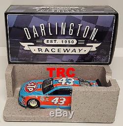 Aric Almirola 2016 Lionel #43 STP Darlington Throwback Autographed by Petty 1/24