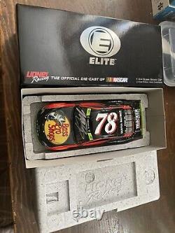 Autographed 2017 Martin Truex Jr #78 Bass pro Homestead Win Elite