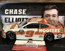 Autographed 2019 Action Chase Elliott #9 Hooters Camaro 1/24 1 of 408