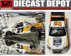 Autographed Chase Briscoe 2018 Eldora Win Raced Version Truck 1/24 Action