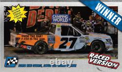 Autographed Chase Briscoe 2018 Eldora Win Raced Version Truck 1/24 Action