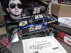 Autographed Chase Elliott 2015 Napa #25 First Cup 1/24 Action