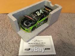 Autographed Chase Elliott 2016 Mountain Dew #24 Chevy 1/24 Action Diecast