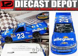 Autographed Chase Elliott 2017 Martinsville Raced Version Allegiant Truck 1/24