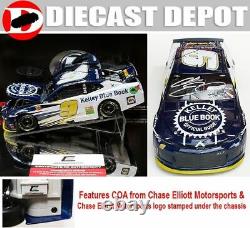 Autographed Chase Elliott 2019 Kelley Blue Book 1/24 Rcca Elite Series