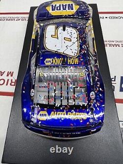 Autographed Chase Elliott 2022 #9 HMS NAPA Dover RWV Color CHR 1/24 Action Chevy