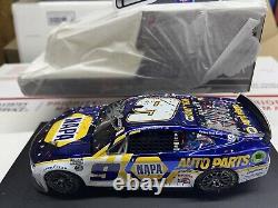 Autographed Chase Elliott 2022 #9 HMS NAPA Dover RWV Color CHR 1/24 Action Chevy