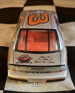 Autographed Dale Earnhardt #3 1995 Chevy Monte Carlo Action 1/24 Scale