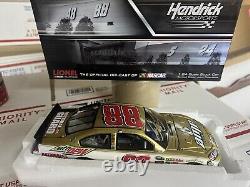 Autographed Dale Earnhardt Jr 2011 #88 Hms Gold Bristol Amp Mt Dew Action 1/24