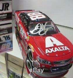 Autographed Dale Earnhardt Jr 2017 Final Ride Axalta/ Budweiser Raced 1/24