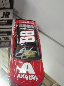 Autographed Dale Earnhardt Jr 2017 Final Ride Axalta/ Budweiser Raced 1/24