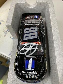 Autographed Dale Earnhardt Jr #88 Stars Stripes 2015 Daytona Win 1/24 Action