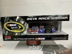 Autographed Dale Earnhardt Jr #88 Stars Stripes 2015 Daytona Win 1/24 Action