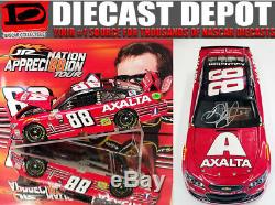 Autographed Dale Earnhardtjr 2017 Homestead Final Ride Axalta/ Budweiser 1/24