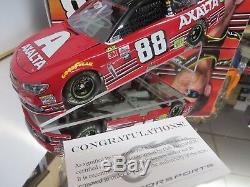 Autographed Dale Earnhardtjr 2017 Homestead Final Ride Axalta/ Budweiser 1/24