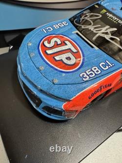 Autographed Darrell Bubba Wallace Jr. #43 STP Darlington Race 2018 1/24 Diecast