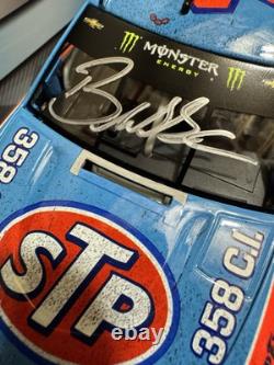 Autographed Darrell Bubba Wallace Jr. #43 STP Darlington Race 2018 1/24 Diecast