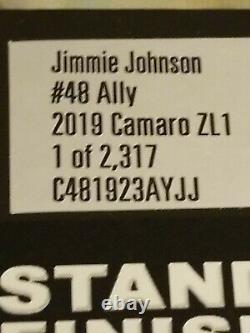 Autographed Jimmie Johnson #48 Ally 2019 Camaro