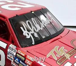 Autographed Ken Schrader 1988 Talladega First Win Folgers 1/24 Arc Diecast