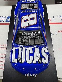 Autographed Kyle Busch 2023 #8 RCR Lucas Oil Auto Club RWV 1/24 Action Elite